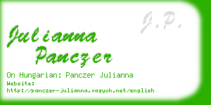 julianna panczer business card